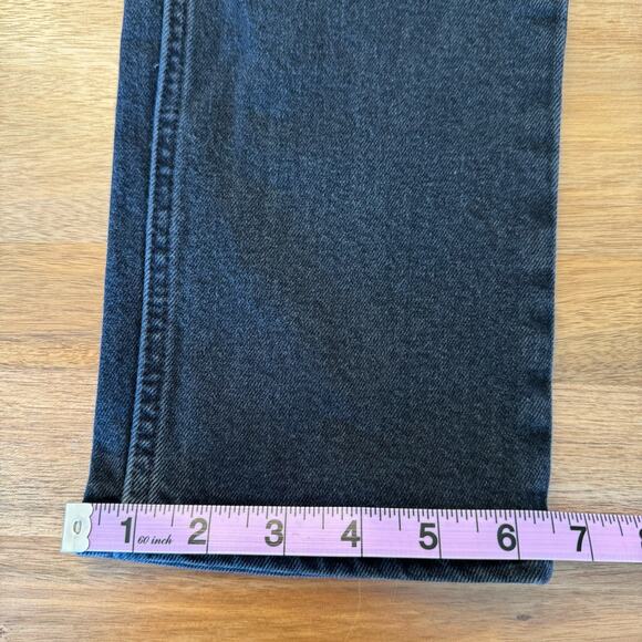 Everlane The Original Cheeky Jean Organic Cotton Straight Leg Sz 27 Black Denim - Picture 14 of 16